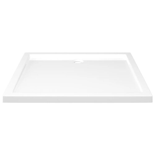 Rectangular ABS Shower Base Tray Bathroom Floor Trays White 80x90cm - Image 3