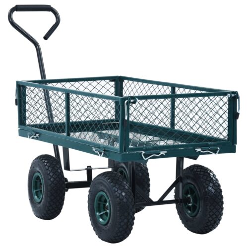 Garden Hand Trolley Green 250 kg - Image 2