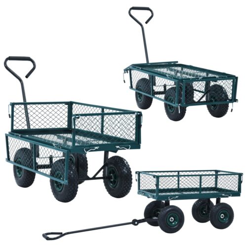 Garden Hand Trolley Green 250 kg - Image 7