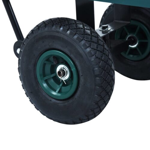Garden Hand Trolley Green 250 kg - Image 9