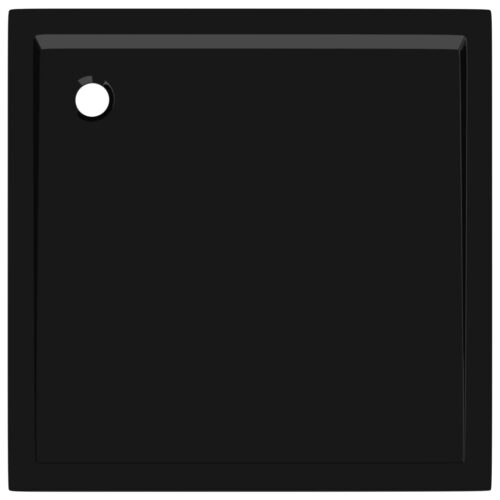 Square ABS Shower Base Tray Bathroom Floor Trays Black 90x90cm - Image 5