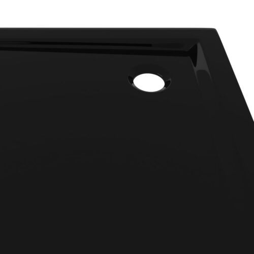 Square ABS Shower Base Tray Bathroom Floor Trays Black 90x90cm - Image 6