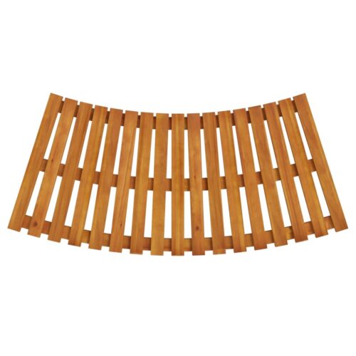 2pcs Spa Steps Solid Wood Timber Hot Tub Sauna Floor Mats Surround Accessories - Image 4