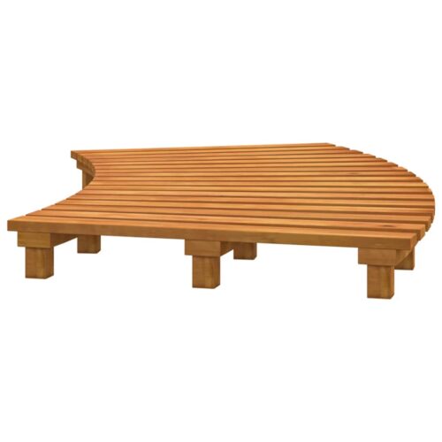 2pcs Spa Steps Solid Wood Timber Hot Tub Sauna Floor Mats Surround Accessories - Image 7