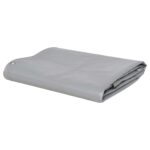 Tarpaulin 650 g/m 3x6m Grey Heavy Duty Camping Poly Tarps Cover