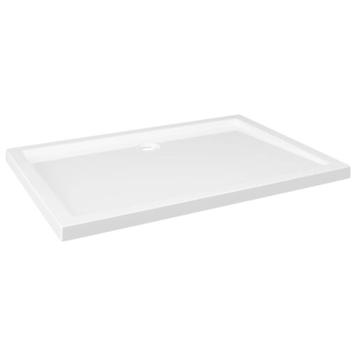 Rectangular ABS Shower Base Tray Bathroom Floor Trays White 70x100cm - Image 2