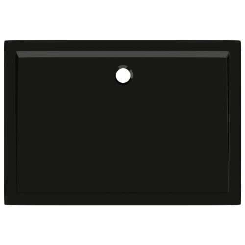 Rectangular ABS Shower Base Tray Bathroom Floor Trays Black 70x100cm - Image 5
