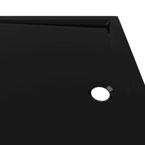 Rectangular ABS Shower Base Tray Bathroom Floor Trays Black 70x100cm - Image 6