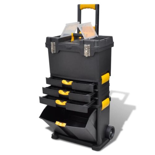 Tool Case Chest Tool Trolley Portable - Image 3