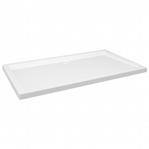 Rectangular ABS Shower Base Tray Bathroom Floor Trays White 70x120cm - Image 2