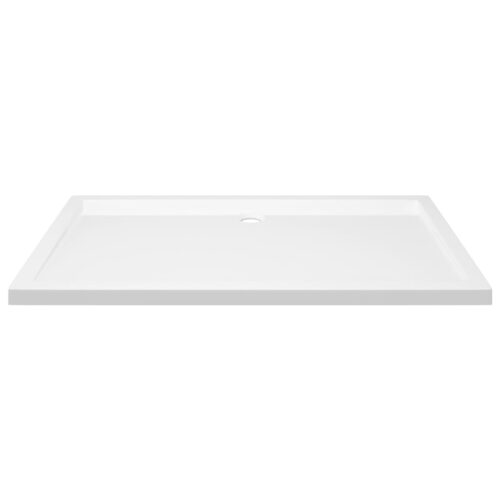 Rectangular ABS Shower Base Tray Bathroom Floor Trays White 70x120cm - Image 3