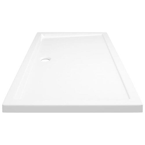 Rectangular ABS Shower Base Tray Bathroom Floor Trays White 70x120cm - Image 4