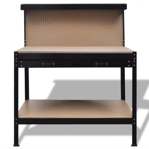 Workbench with Pegboard Drawer - Image 3
