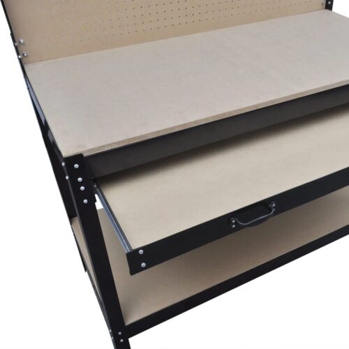 Workbench with Pegboard Drawer - Image 5