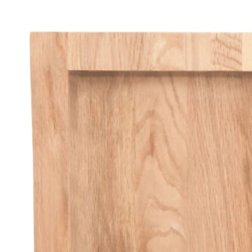 Light Oak Wood Timber Bathroom Countertop Sink Vanity Board Table Top 120x60x4cm - Image 6