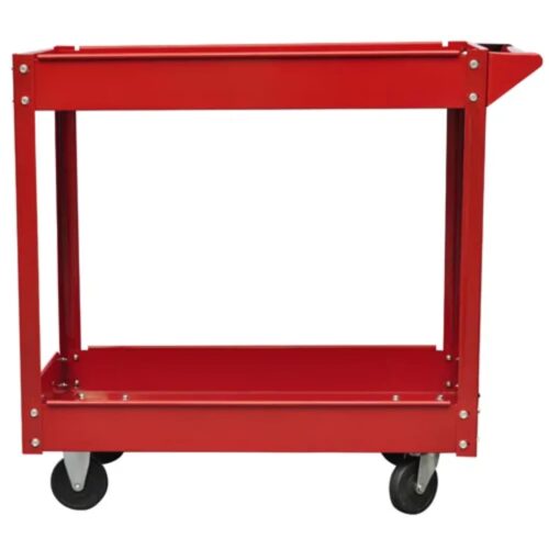 2 x Workshop Tool Trolley 100 kg 2 Shelves - Image 2
