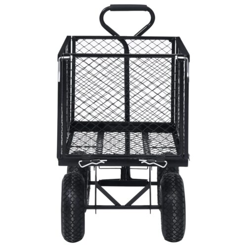 Garden Hand Trolley Black 350 kg - Image 3