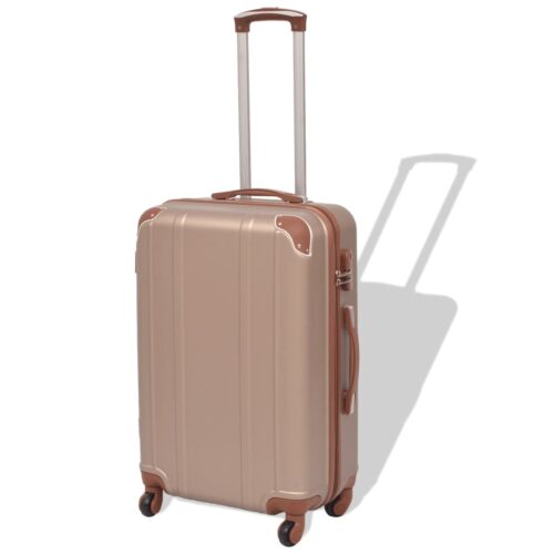 Four-Piece Hardcase Trolley Set Champagne - Image 2