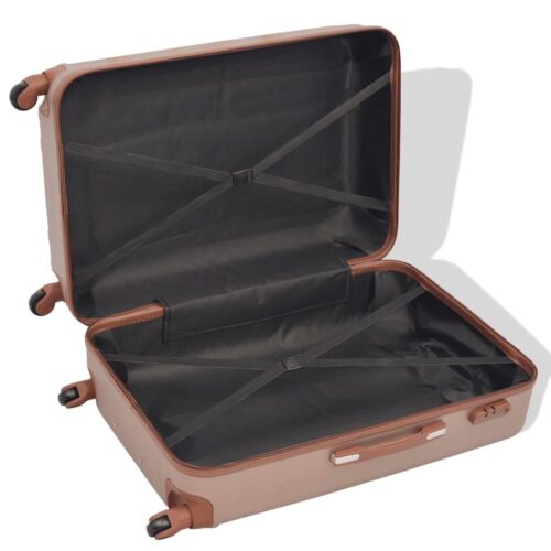 Four-Piece Hardcase Trolley Set Champagne - Image 3