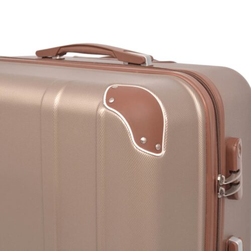 Four-Piece Hardcase Trolley Set Champagne - Image 4