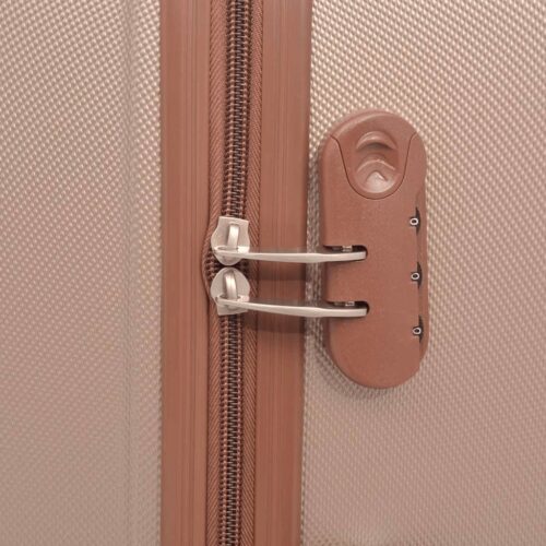 Four-Piece Hardcase Trolley Set Champagne - Image 5