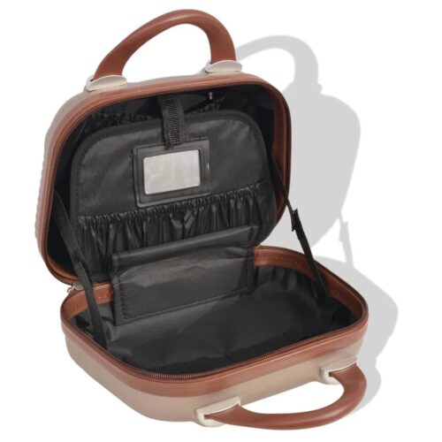 Four-Piece Hardcase Trolley Set Champagne - Image 7