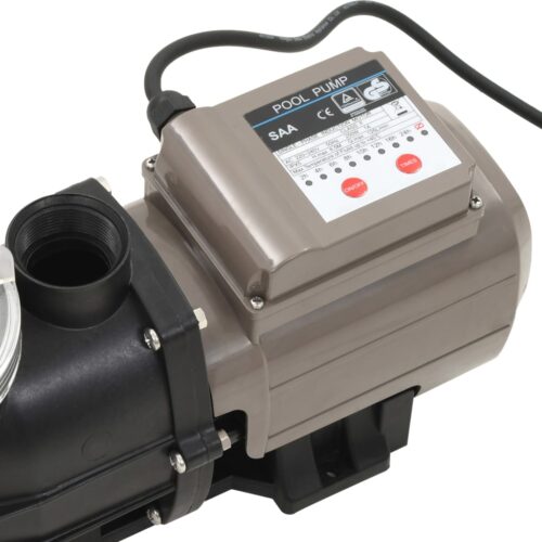 Pool Pump with Timer Black 0.25 HP 8000 L/h - Image 8
