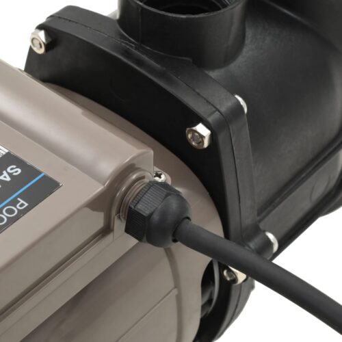 Pool Pump with Timer Black 0.25 HP 8000 L/h - Image 10