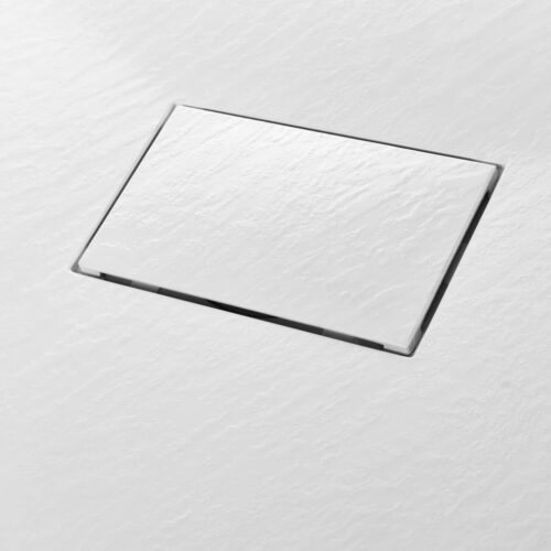 Shower Base Tray Bathroom Floor Trays SMC White 100x70cm - Image 5