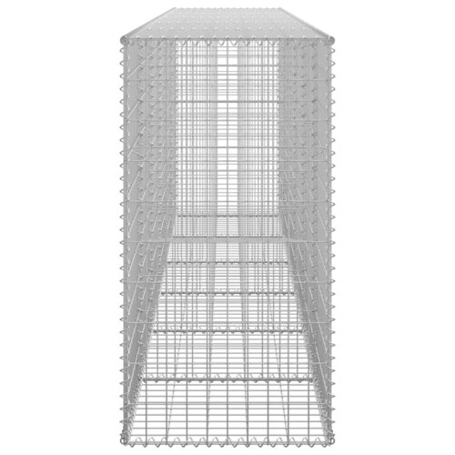Gabion Wall with Covers Galvanised Steel 300x50x100cm - Image 4