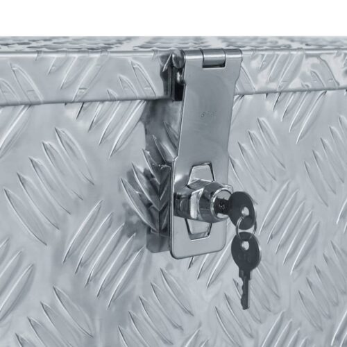 Aluminium Toolbox Ute Truck Trailer Canopy Generator Storage Box 80x30x35cm - Image 5