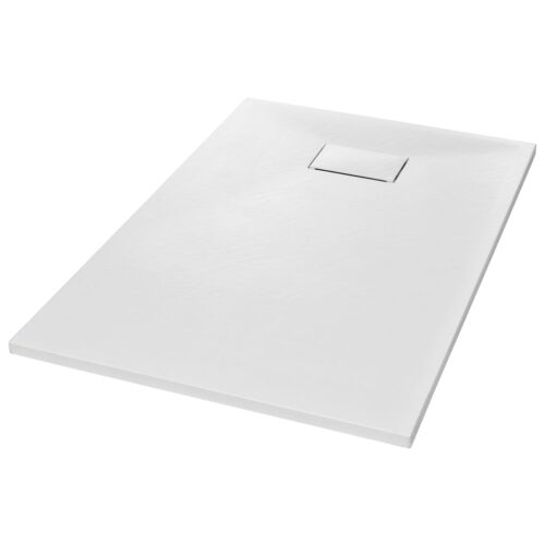 Shower Base Tray Bathroom Floor Trays SMC White 120x70cm - Image 2