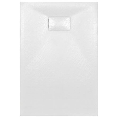 Shower Base Tray Bathroom Floor Trays SMC White 120x70cm - Image 4