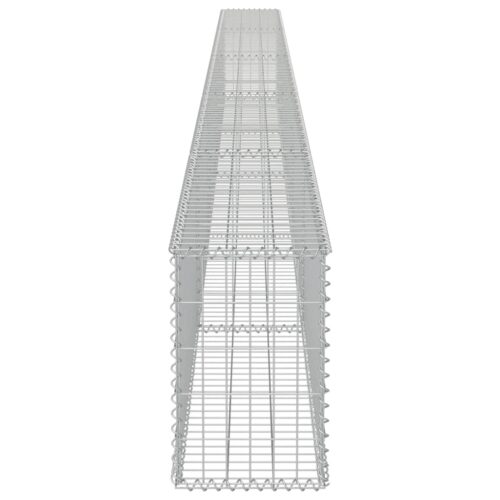 Gabion Wall with Covers Galvanised Steel 600x30x50cm - Image 5