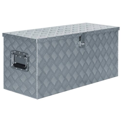 Aluminium Toolbox Ute Truck Trailer Canopy Generator Storage Box 90.5x35x40cm