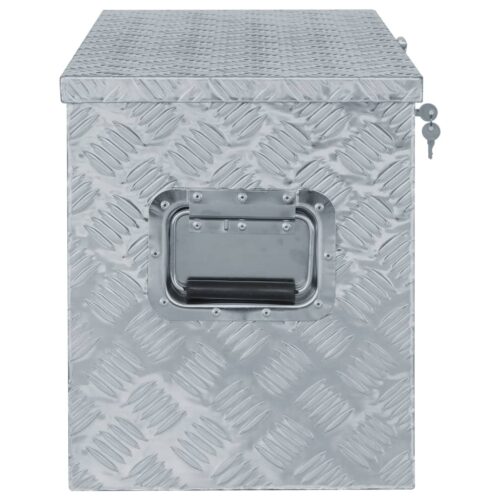 Aluminium Toolbox Ute Truck Trailer Canopy Generator Storage Box 90.5x35x40cm - Image 2