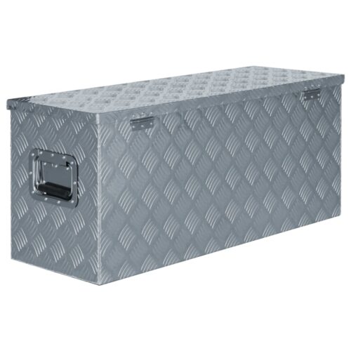 Aluminium Toolbox Ute Truck Trailer Canopy Generator Storage Box 90.5x35x40cm - Image 3