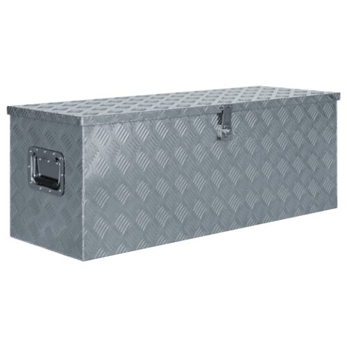 Aluminium Box 110.5x38.5x40cm Silver
