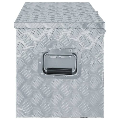 Aluminium Box 110.5x38.5x40cm Silver - Image 2
