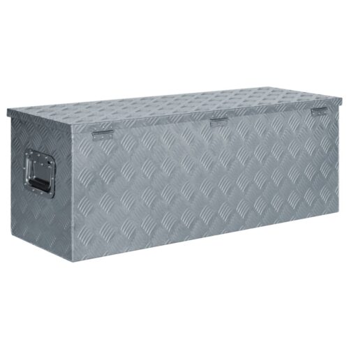 Aluminium Box 110.5x38.5x40cm Silver - Image 3