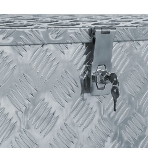 Aluminium Box 110.5x38.5x40cm Silver - Image 4