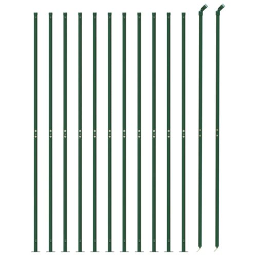 ChainLink Fence with Flange Green 1.6x25m - Image 3