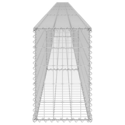 Gabion Wall with Covers Galvanised Steel 900x30x50cm - Image 5