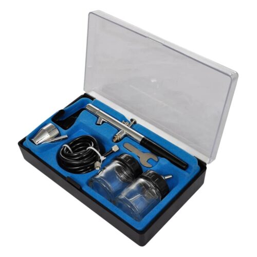 Airbrush Compressor Set with 3 pistols 310 x 150 x 310 mm - Image 3
