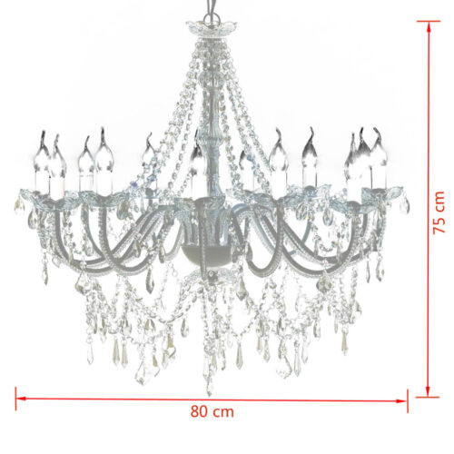 Chandelier with 1600 Crystals - Image 3