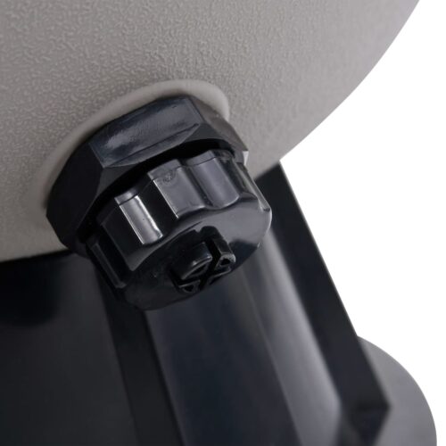 Pool Sand Filter with Side Mount 6-Way Valve Grey - Image 6