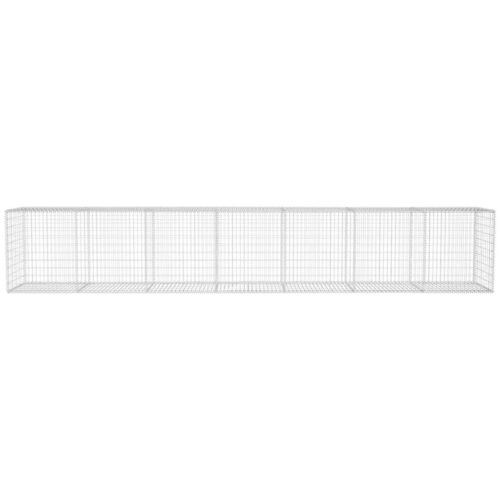 Gabion Wall with Cover Galvanised Steel 600x50x100cm - Image 3