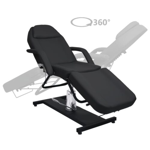Massage Table Beauty Therapy Treatment Salon Chair Recliner Bed Gas Lift Black - Image 2