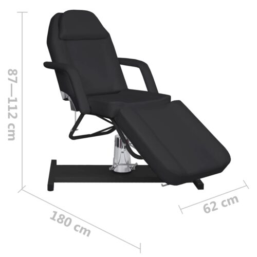 Massage Table Beauty Therapy Treatment Salon Chair Recliner Bed Gas Lift Black - Image 8