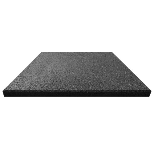 Fall Protection Tiles 24pcs Rubber 50x50x3cm Black - Image 3